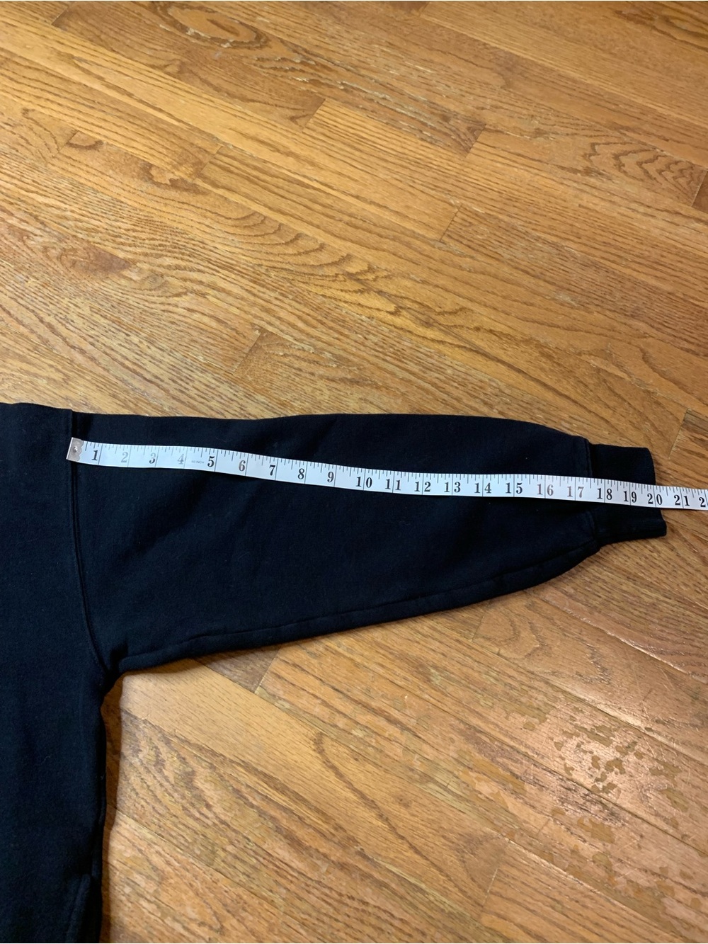 Tna Aritzia CozyAF Black 1/4 Zip Pullover Sweatshirt Size 1 (Small) - Picture 9 of 9
